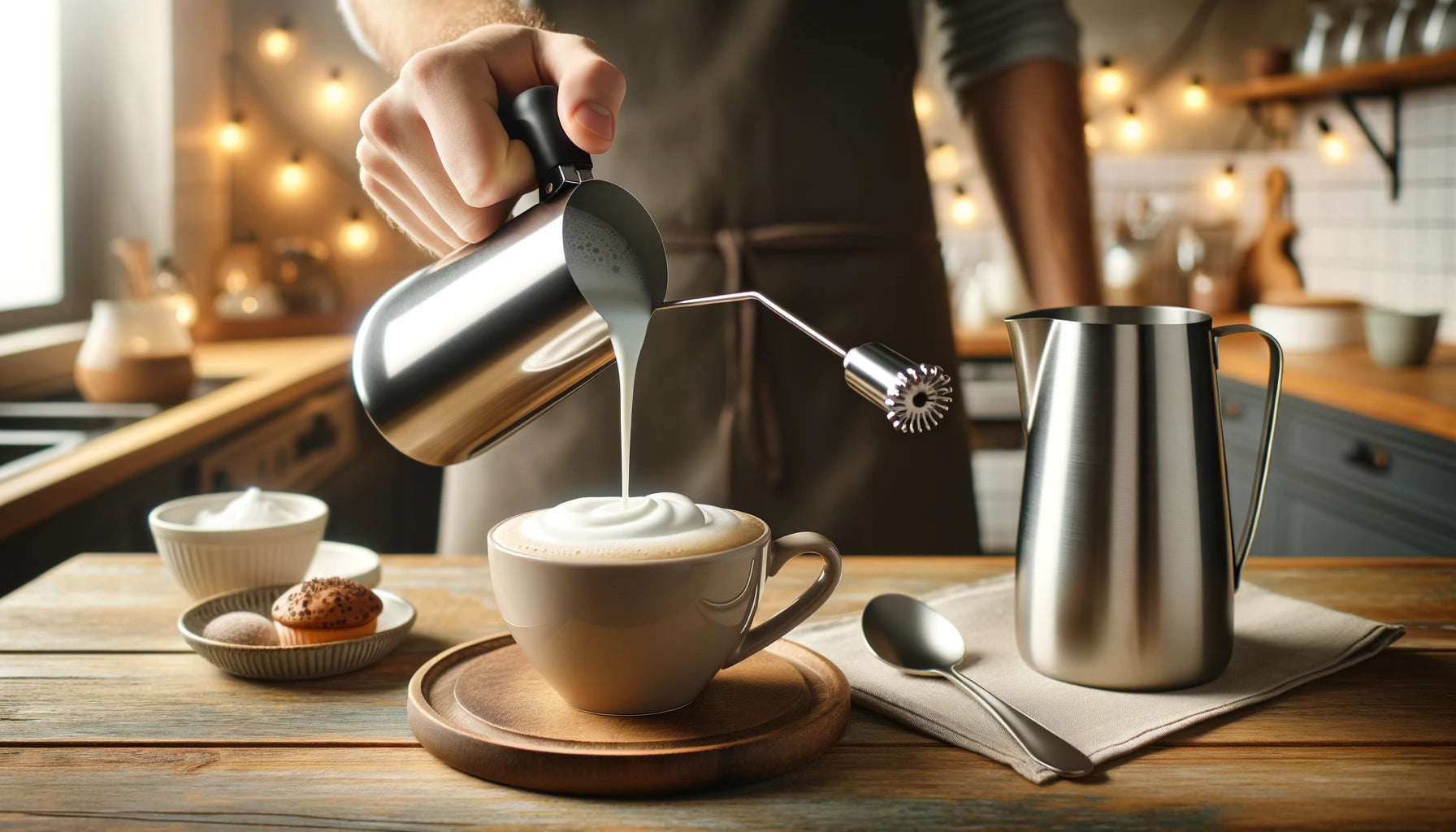Evde Süt Nasıl Köpürtülür? Barista Seviyesi!