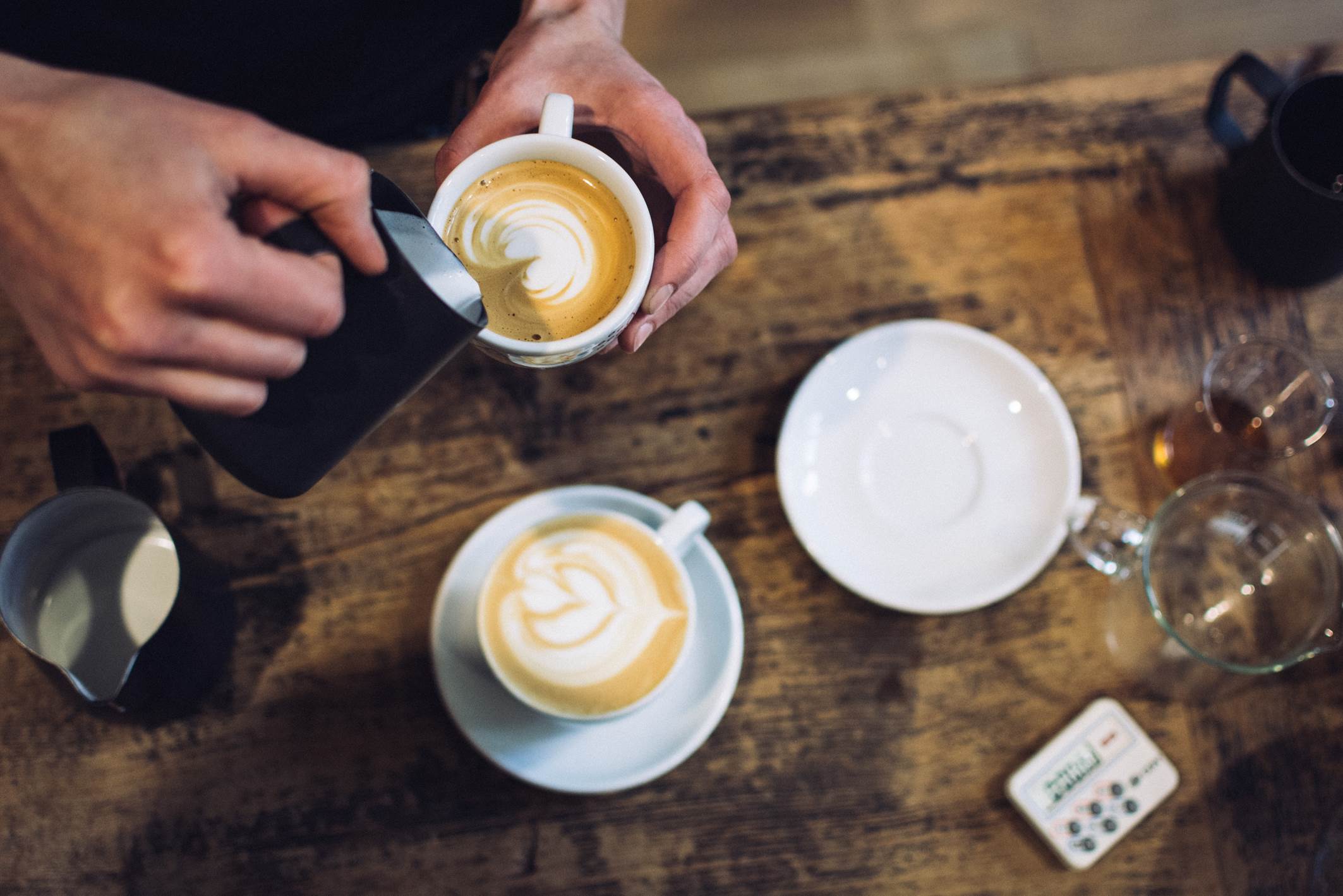 Latte Art Barista