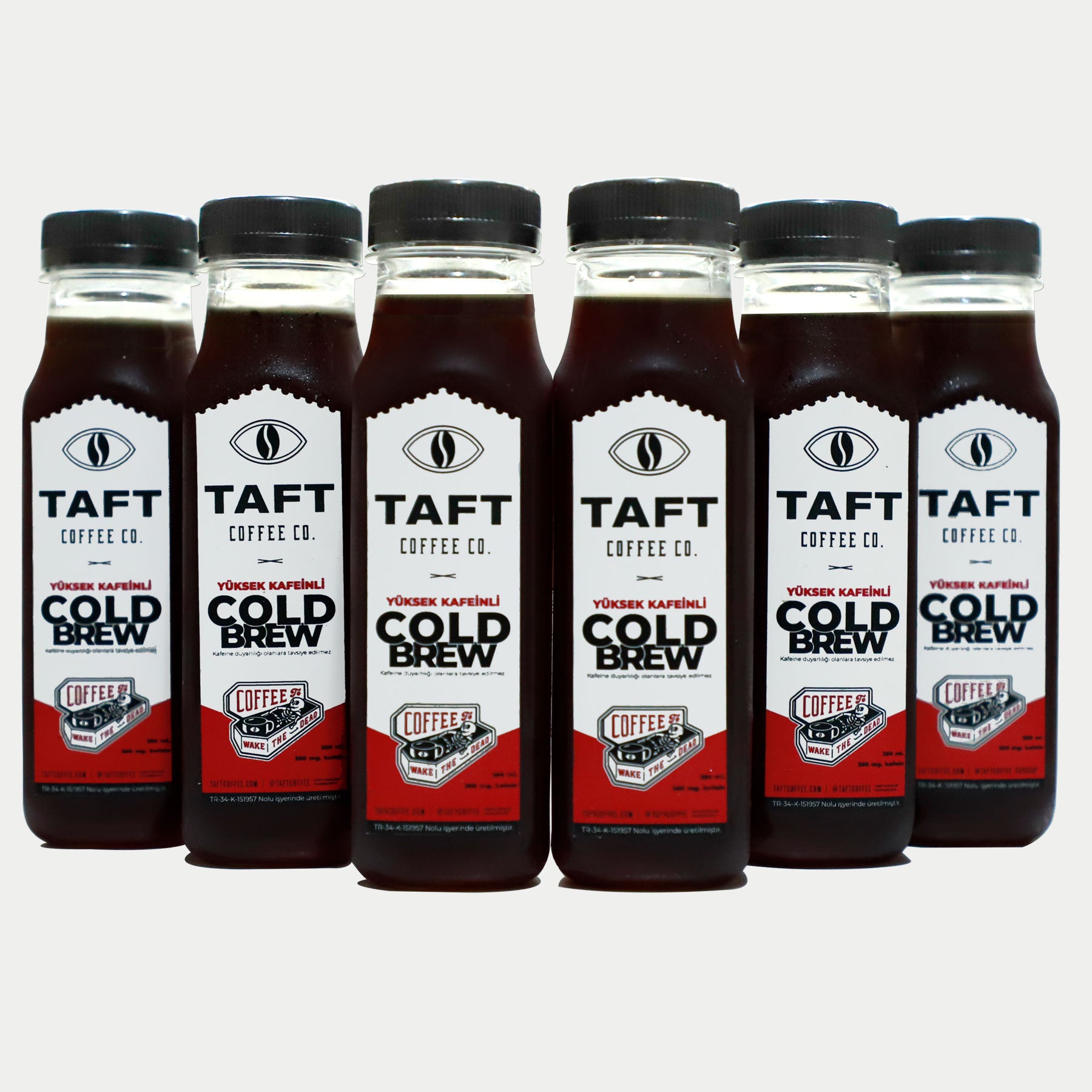 TAFT Coffee Yüksek Kafeinli Cold Brew Soğuk Demleme Kahve