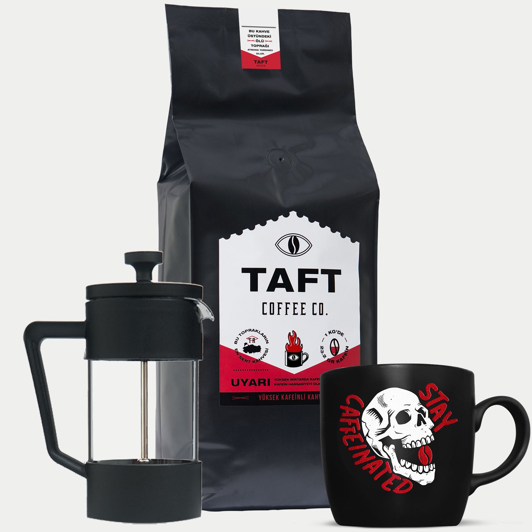 TAFT Coffee Yüksek Kafeinli Filtre Kahve Başlangıç Seti