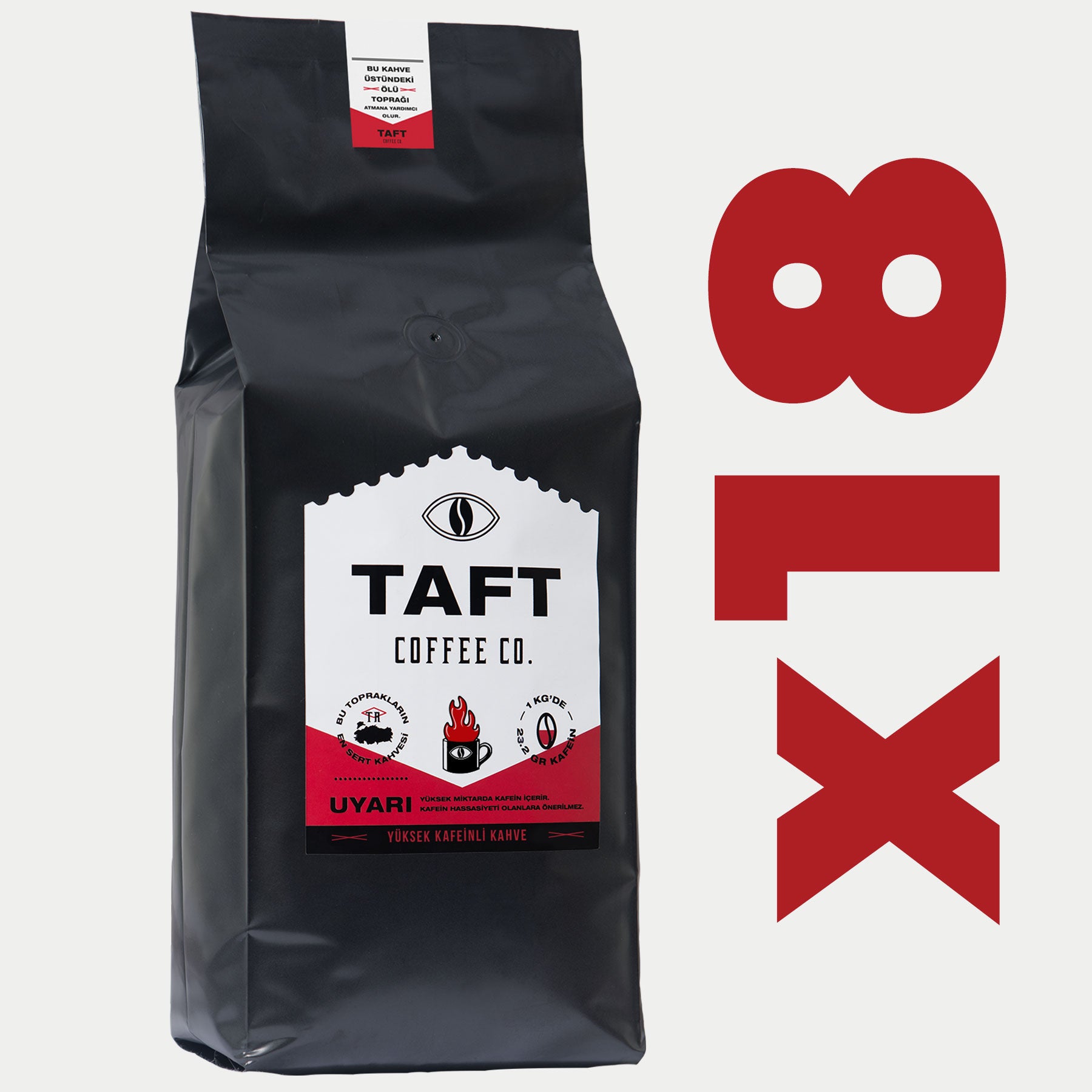 TAFT Coffee Yüksek Kafeinli Toptan Filtre Kahve 18kg
